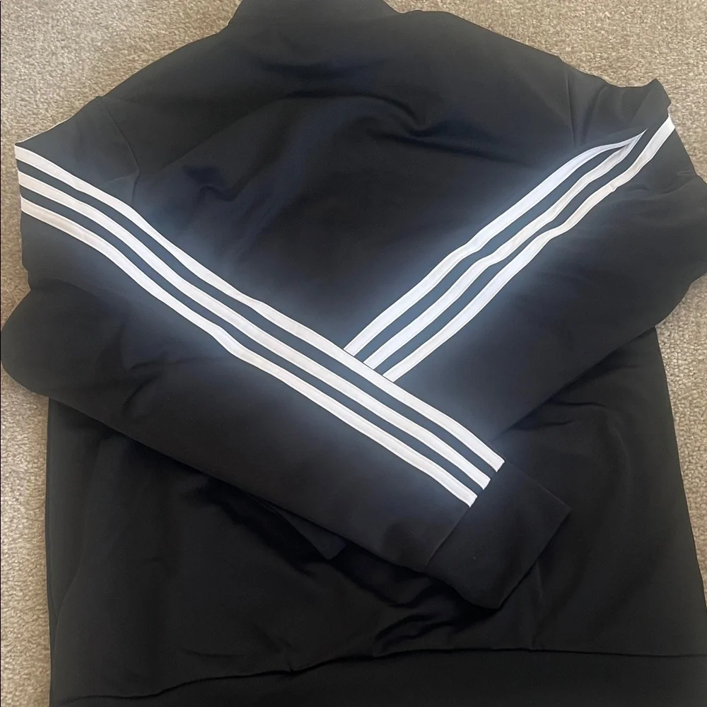 Adidas Men's Black Performance Jacket - Picture 2 of 4